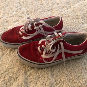 Red Vans